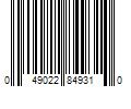 Barcode Image for UPC code 049022849310