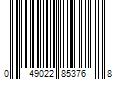 Barcode Image for UPC code 049022853768