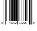 Barcode Image for UPC code 049022922969