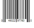 Barcode Image for UPC code 049022977600