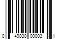 Barcode Image for UPC code 049030000031