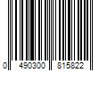 Barcode Image for UPC code 0490300815822