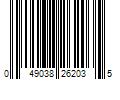 Barcode Image for UPC code 049038262035