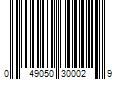 Barcode Image for UPC code 049050300029