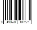 Barcode Image for UPC code 0490620400272