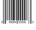 Barcode Image for UPC code 049064000083