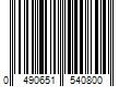 Barcode Image for UPC code 0490651540800