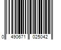 Barcode Image for UPC code 0490671025042