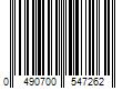 Barcode Image for UPC code 0490700547262