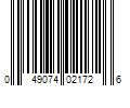 Barcode Image for UPC code 049074021726