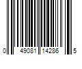 Barcode Image for UPC code 049081142865