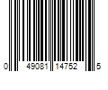 Barcode Image for UPC code 049081147525