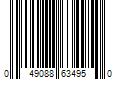 Barcode Image for UPC code 049088634950