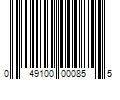 Barcode Image for UPC code 049100000855