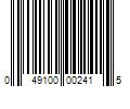 Barcode Image for UPC code 049100002415