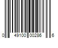 Barcode Image for UPC code 049100002866