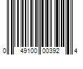 Barcode Image for UPC code 049100003924