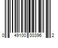 Barcode Image for UPC code 049100003962