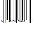 Barcode Image for UPC code 049100004891