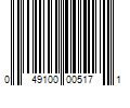 Barcode Image for UPC code 049100005171