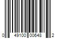 Barcode Image for UPC code 049100006482