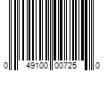 Barcode Image for UPC code 049100007250