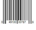 Barcode Image for UPC code 049100007878