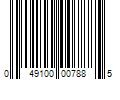 Barcode Image for UPC code 049100007885