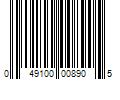 Barcode Image for UPC code 049100008905