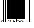 Barcode Image for UPC code 049130000078