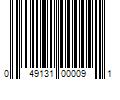 Barcode Image for UPC code 049131000091