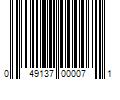 Barcode Image for UPC code 049137000071