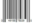 Barcode Image for UPC code 049155758398