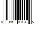 Barcode Image for UPC code 049170000045