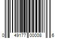 Barcode Image for UPC code 049177000086