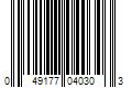 Barcode Image for UPC code 049177040303