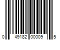 Barcode Image for UPC code 049182000095