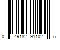 Barcode Image for UPC code 049182911025