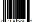 Barcode Image for UPC code 049186000060