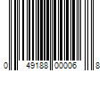 Barcode Image for UPC code 049188000068