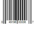 Barcode Image for UPC code 049196000067