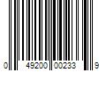 Barcode Image for UPC code 049200002339