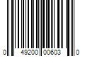 Barcode Image for UPC code 049200006030