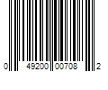 Barcode Image for UPC code 049200007082