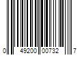 Barcode Image for UPC code 049200007327