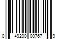 Barcode Image for UPC code 049200007679