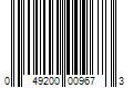 Barcode Image for UPC code 049200009673