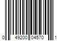 Barcode Image for UPC code 049200045701