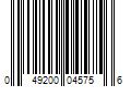 Barcode Image for UPC code 049200045756