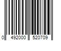 Barcode Image for UPC code 0492000520709